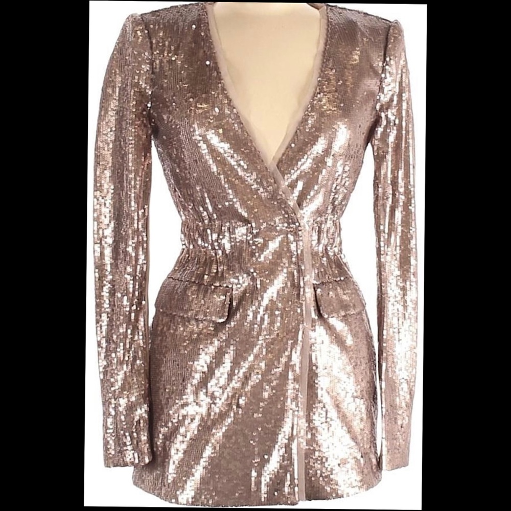 BCBG Sequin Blazer